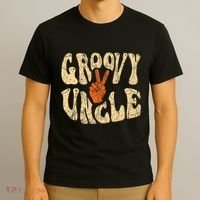 Groovy Uncle 70s Aesthetic Nostalgia 1970S Retro Uncle T-Shirt thumb 3