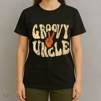 Groovy Uncle 70s Aesthetic Nostalgia 1970S Retro Uncle T-Shirt thumb 4