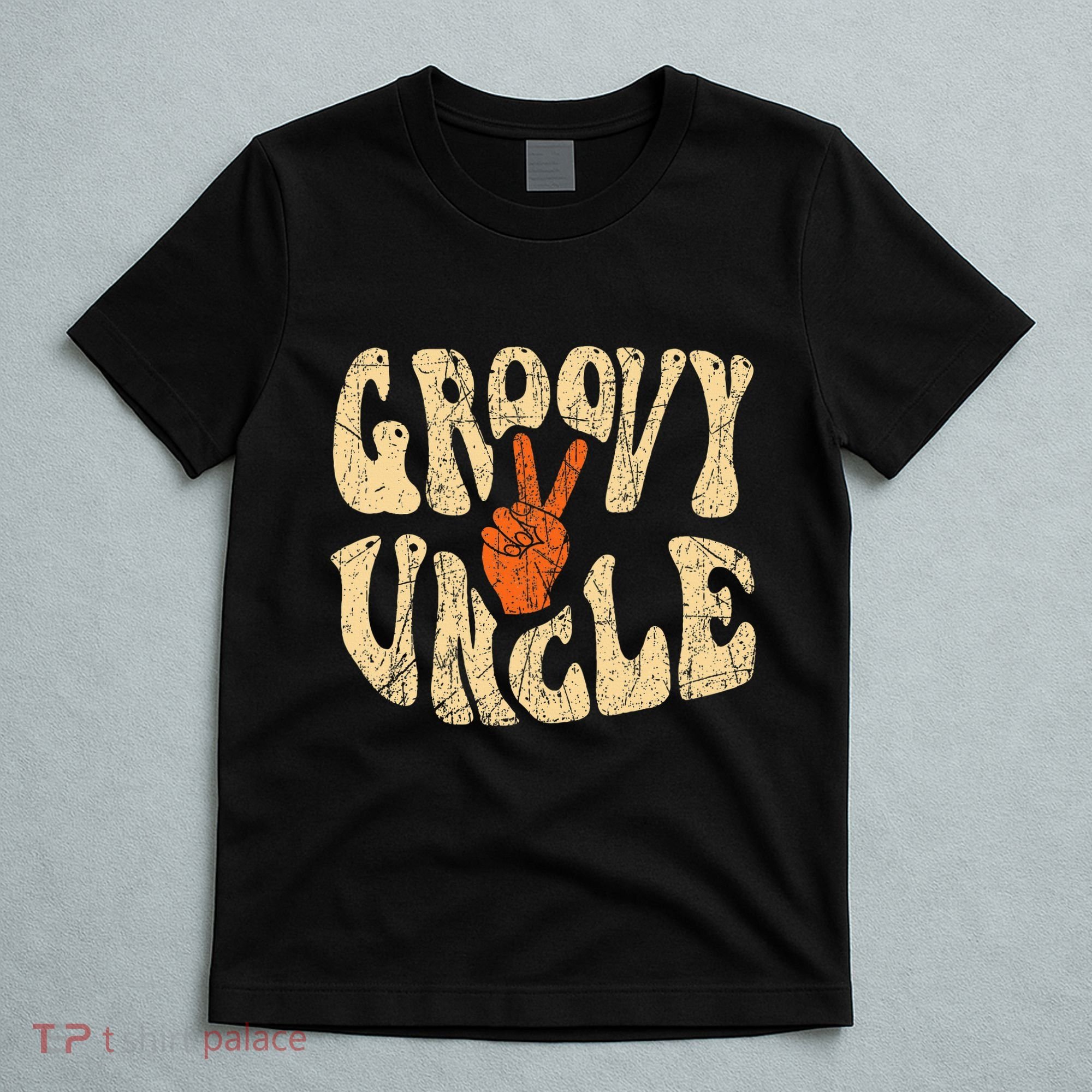 Groovy Uncle 70s Aesthetic Nostalgia 1970S Retro Uncle T-Shirt