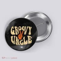 Groovy Uncle 70s Aesthetic Nostalgia 1970S Retro Uncle Button thumb 0