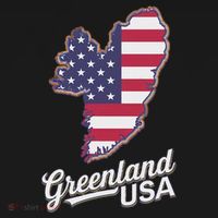 Greenland Usa Annex Greenland To United States T-Shirt thumb 7