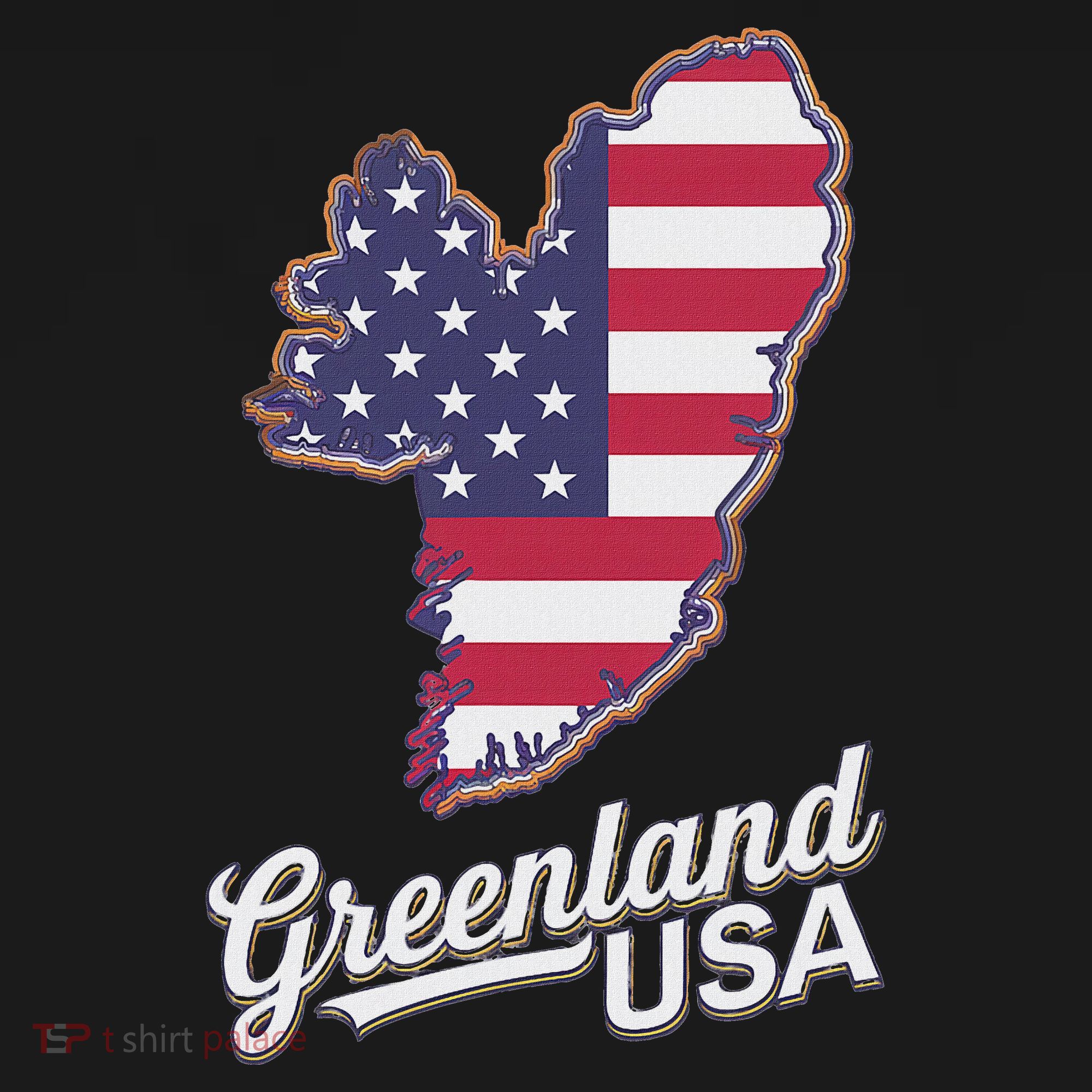 Greenland Usa Annex Greenland To United States T-Shirt
