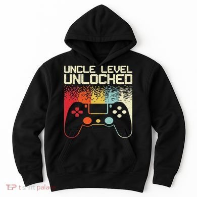 Gaming Uncle Art For Video Gamer First Time Uncle To Be Hoodie