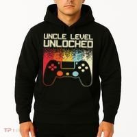 Gaming Uncle Art For Video Gamer First Time Uncle To Be Hoodie thumb 2
