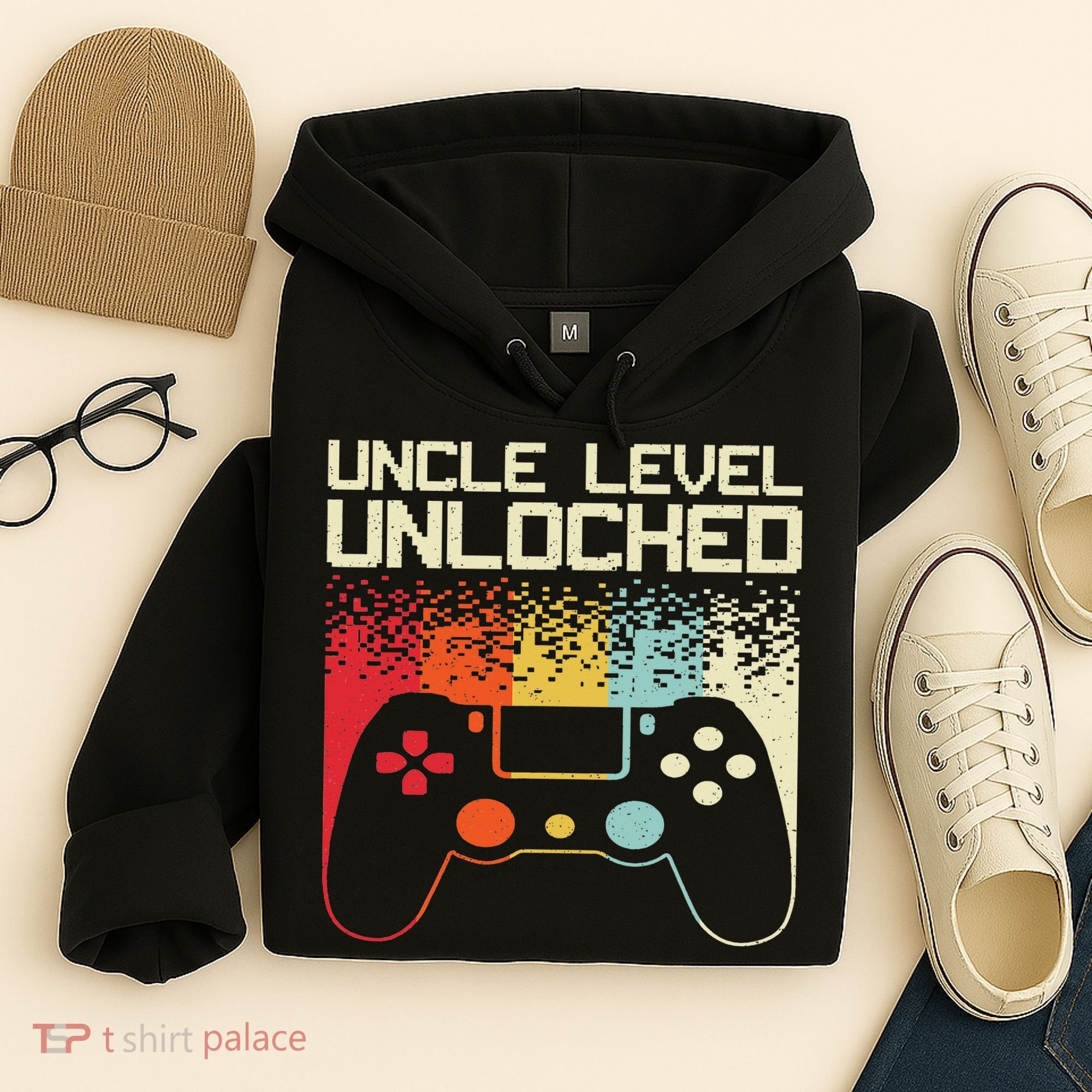 Gaming Uncle Art For Video Gamer First Time Uncle To Be Hoodie