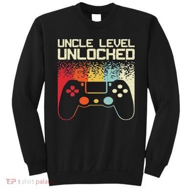 Gaming Uncle Art For Video Gamer First Time Uncle To Be Sweatshirt