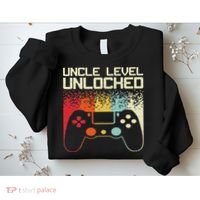 Gaming Uncle Art For Video Gamer First Time Uncle To Be Sweatshirt thumb 2