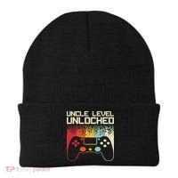 Gaming Uncle Art For Video Gamer First Time Uncle To Be Beanie thumb 0