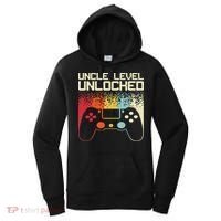 Gaming Uncle Art For Video Gamer First Time Uncle To Be Women's Hoodie thumb 0