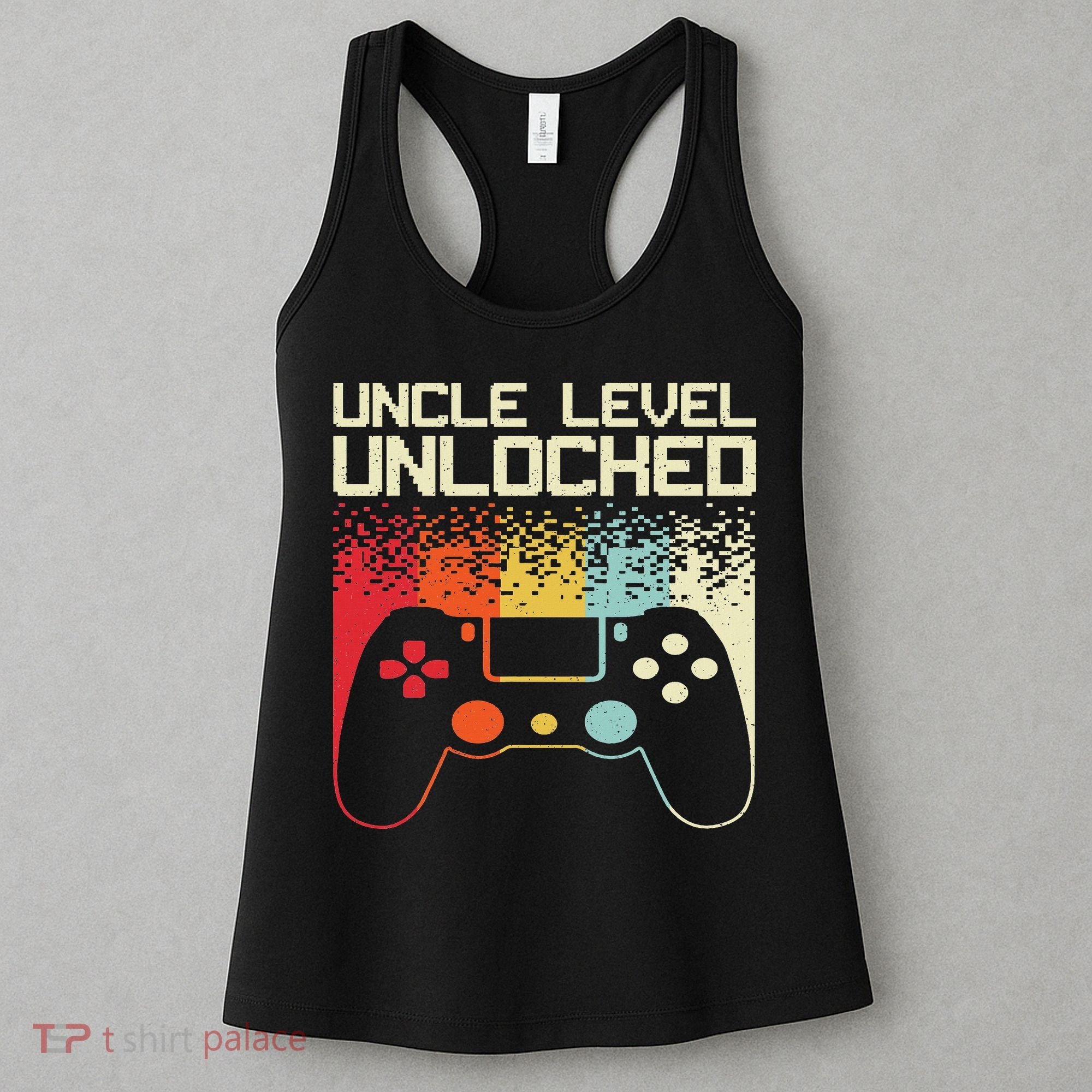 Gaming Uncle Art For Video Gamer First Time Uncle To Be Women's Tank Top