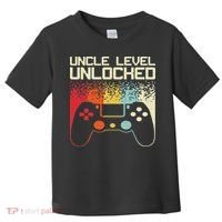 Gaming Uncle Art For Video Gamer First Time Uncle To Be Toddler T-Shirt thumb 0