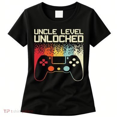 Gaming Uncle Art For Video Gamer First Time Uncle To Be Women's T-Shirt