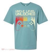 Gaming Uncle Art For Video Gamer First Time Uncle To Be Sueded Cloud Jersey T-Shirt thumb 0