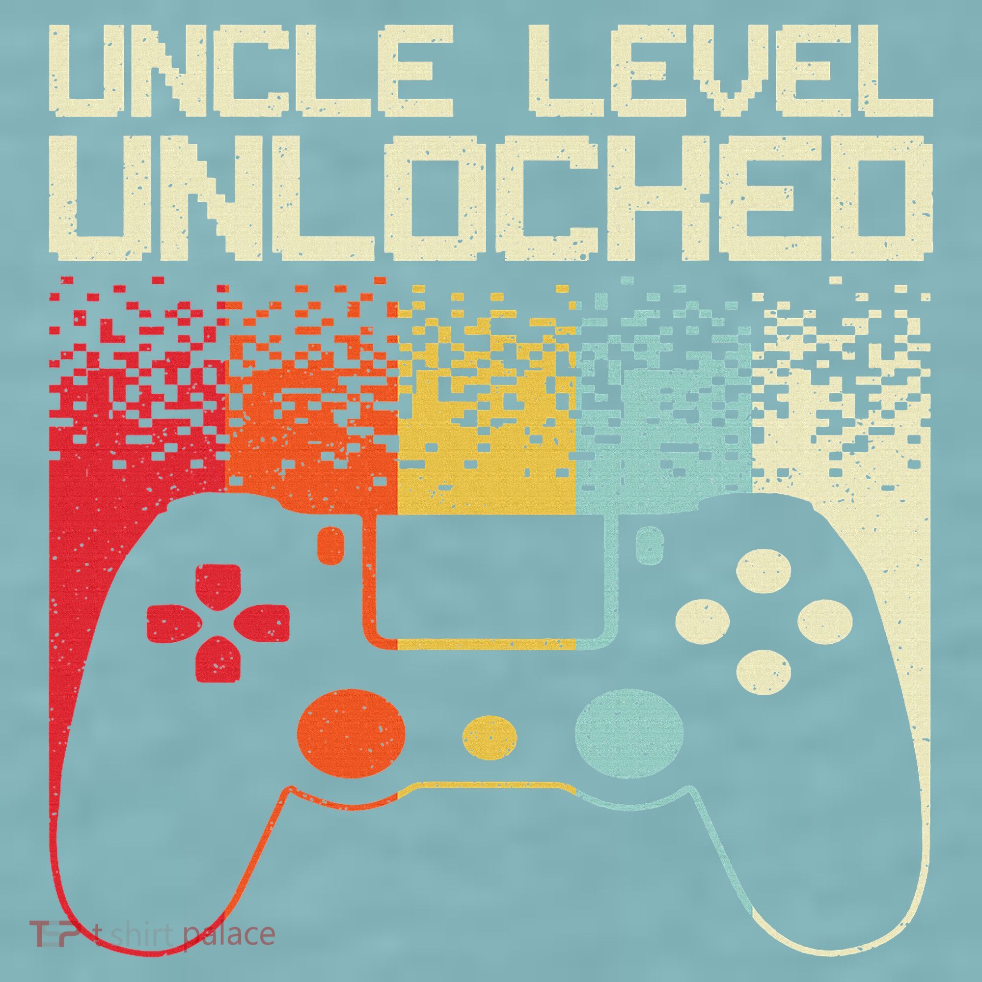 Gaming Uncle Art For Video Gamer First Time Uncle To Be Sueded Cloud Jersey T-Shirt