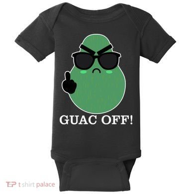 Guac Off Baby Bodysuit
