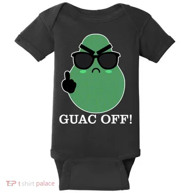 Guac Off Baby Bodysuit