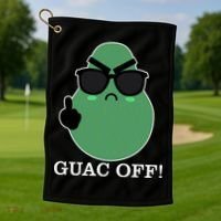 Guac Off Golf Towel thumb 1