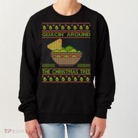 Guacin' Around The Christmas Tree Women's Sweatshirt thumb 0