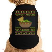 Guacin' Around The Christmas Tree Doggie Tank thumb 0