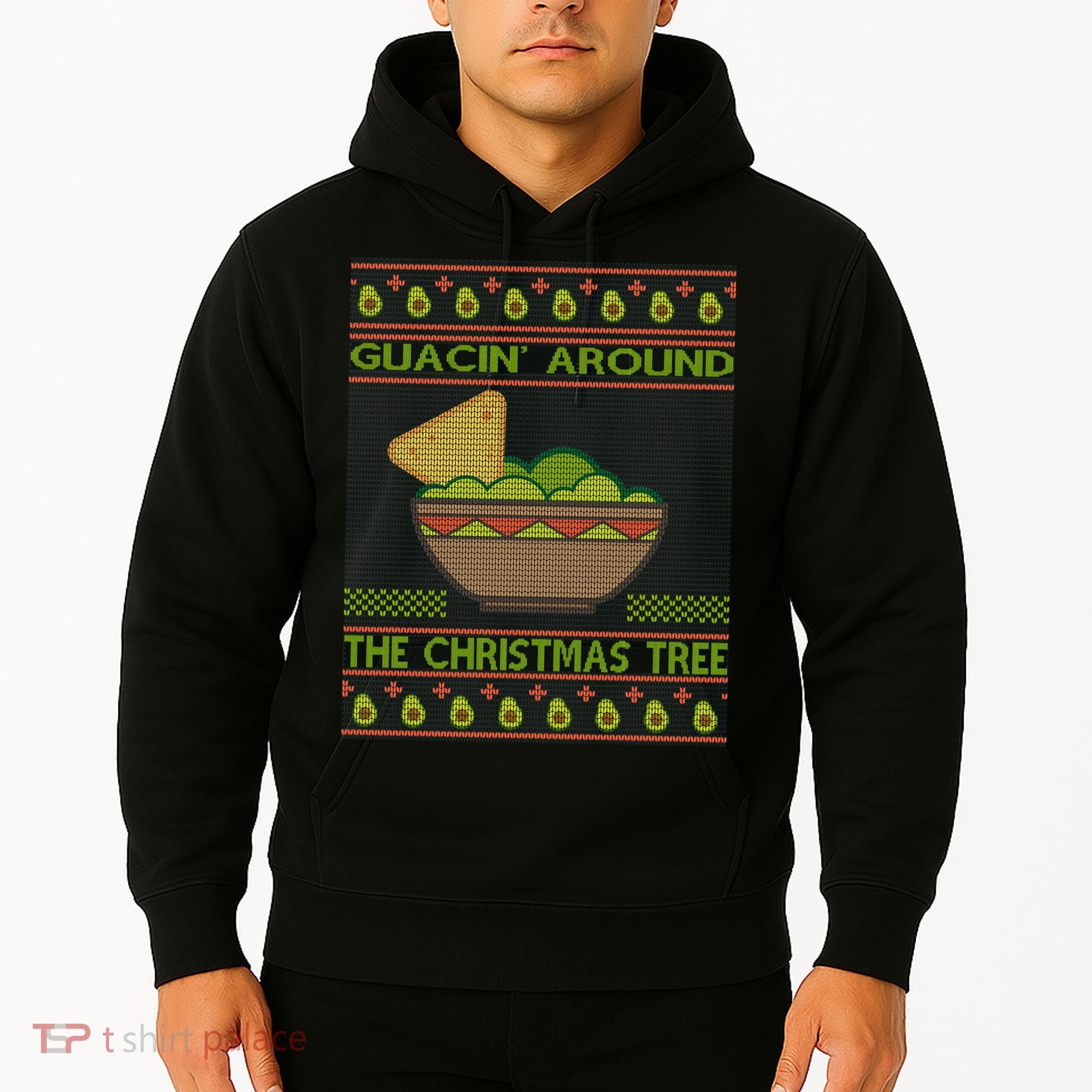 Guacin' Around The Christmas Tree Hoodie