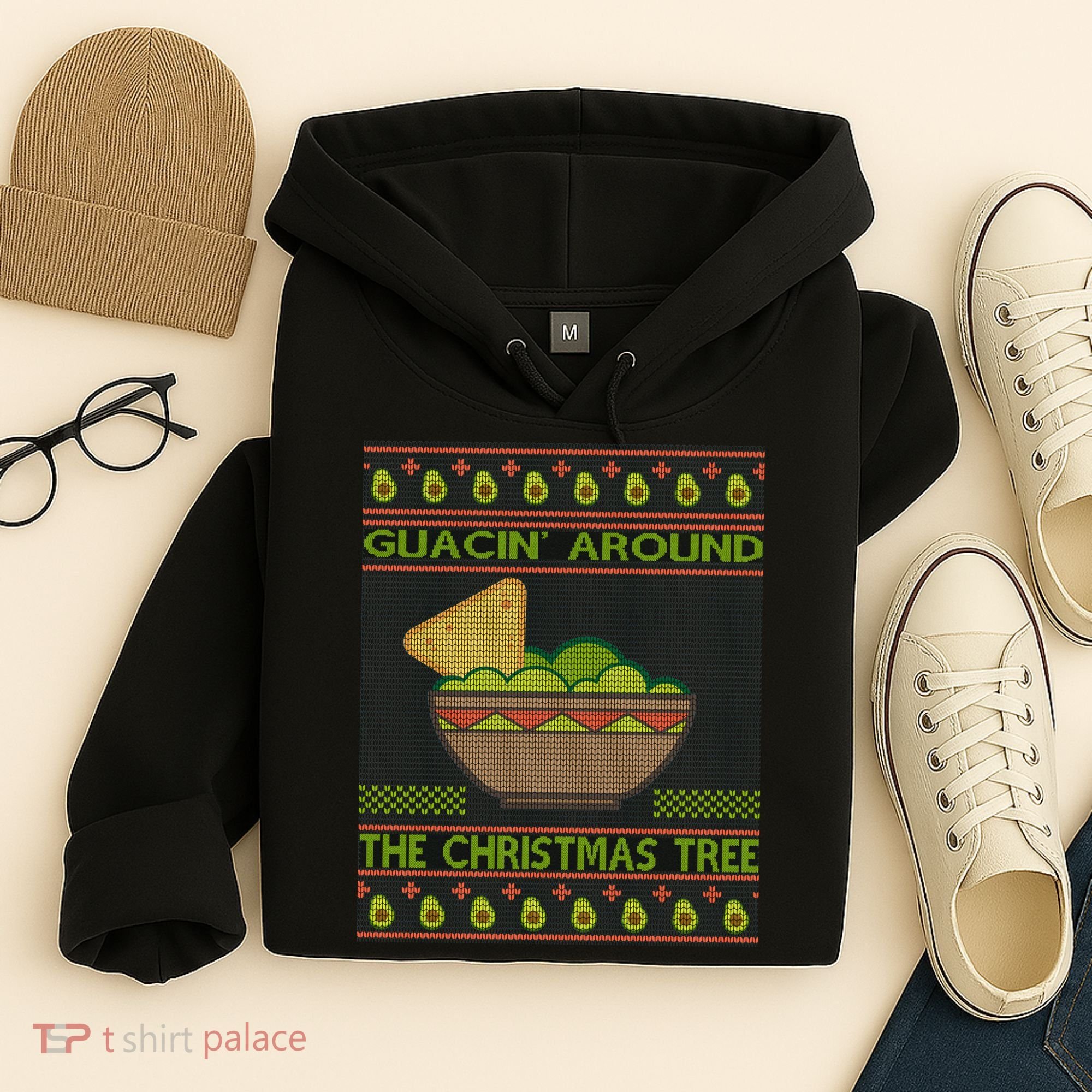 Guacin' Around The Christmas Tree Hoodie