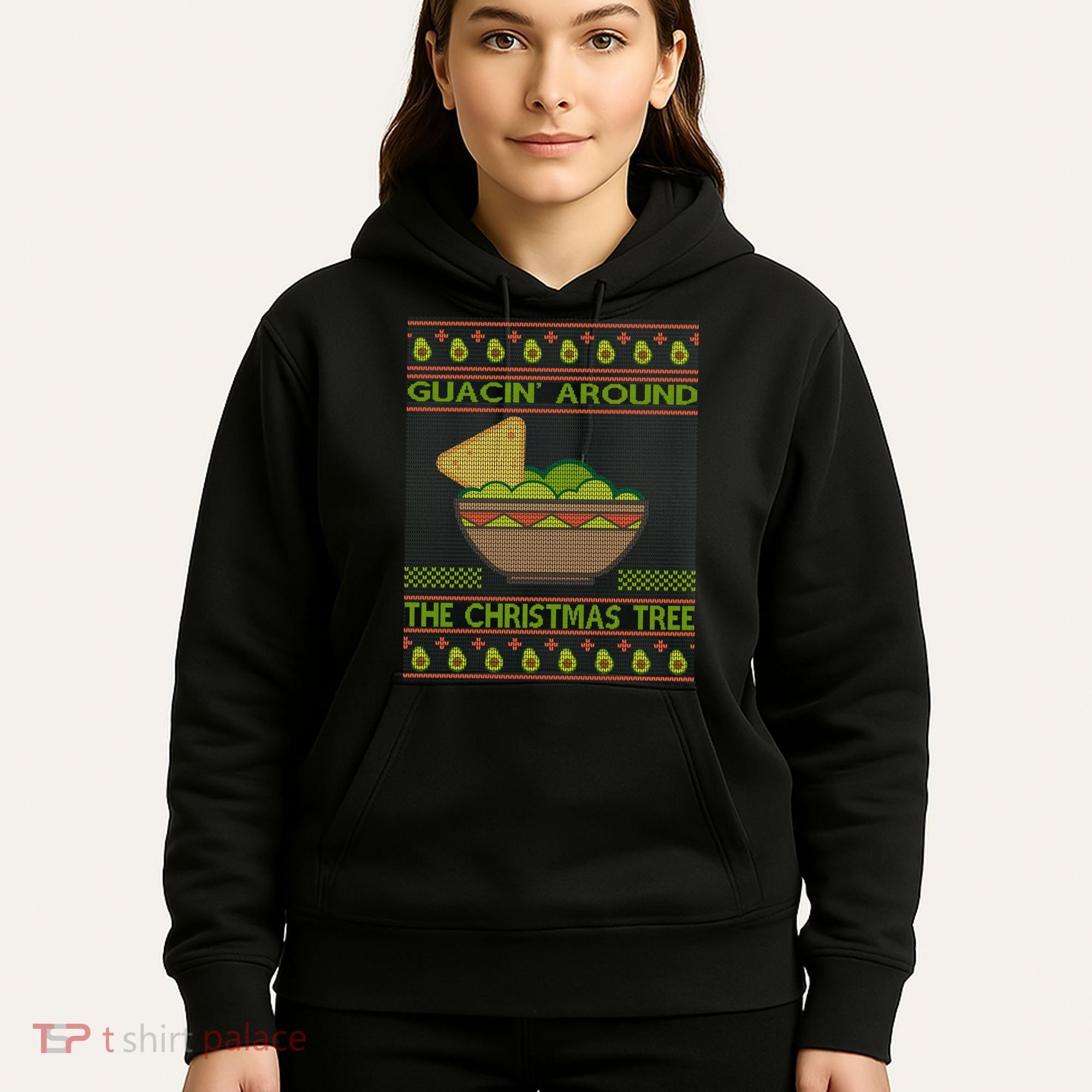 Guacin' Around The Christmas Tree Hoodie