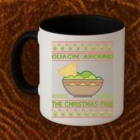 Guacin' Around The Christmas Tree Coffee Mug thumb 2