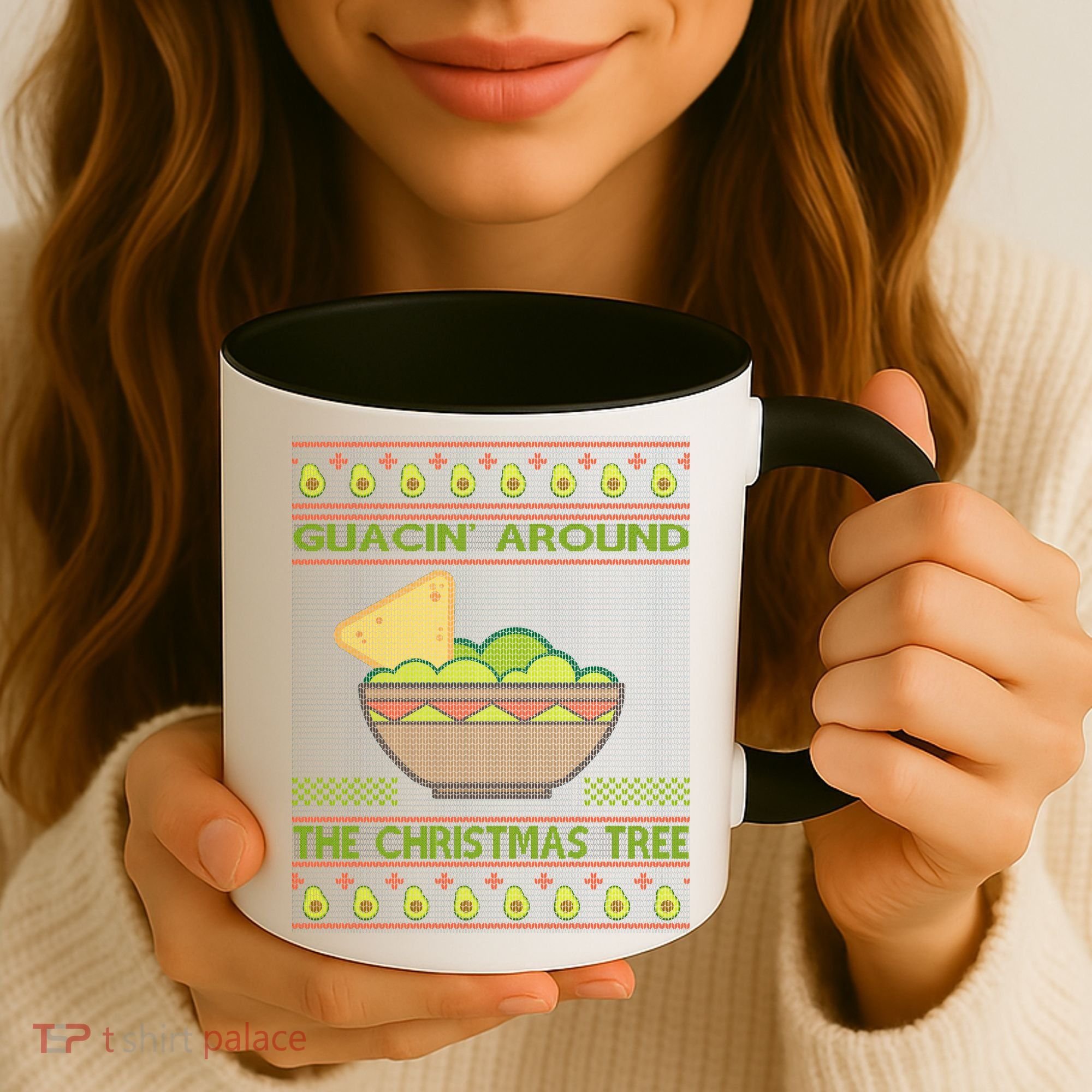 Guacin' Around The Christmas Tree Coffee Mug