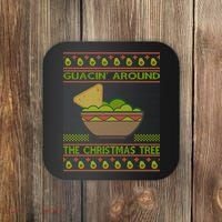 Guacin' Around The Christmas Tree Coaster thumb 0