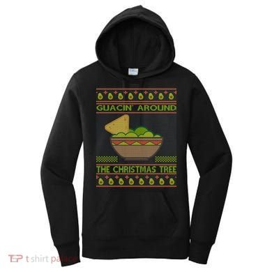 Guacin' Around The Christmas Tree Women's Hoodie