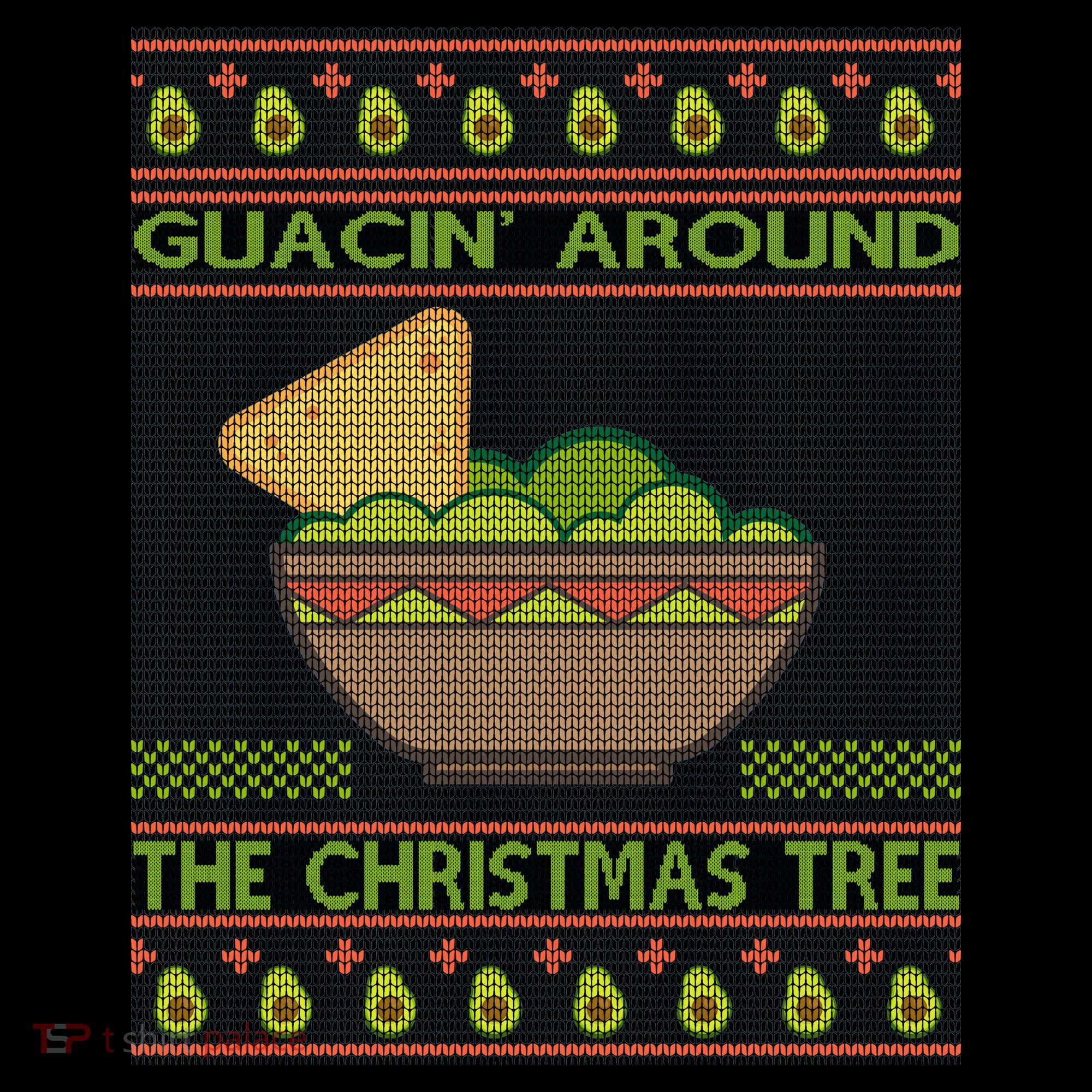 Guacin' Around The Christmas Tree Women's Tank Top