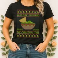 Guacin' Around The Christmas Tree Women's T-Shirt thumb 2