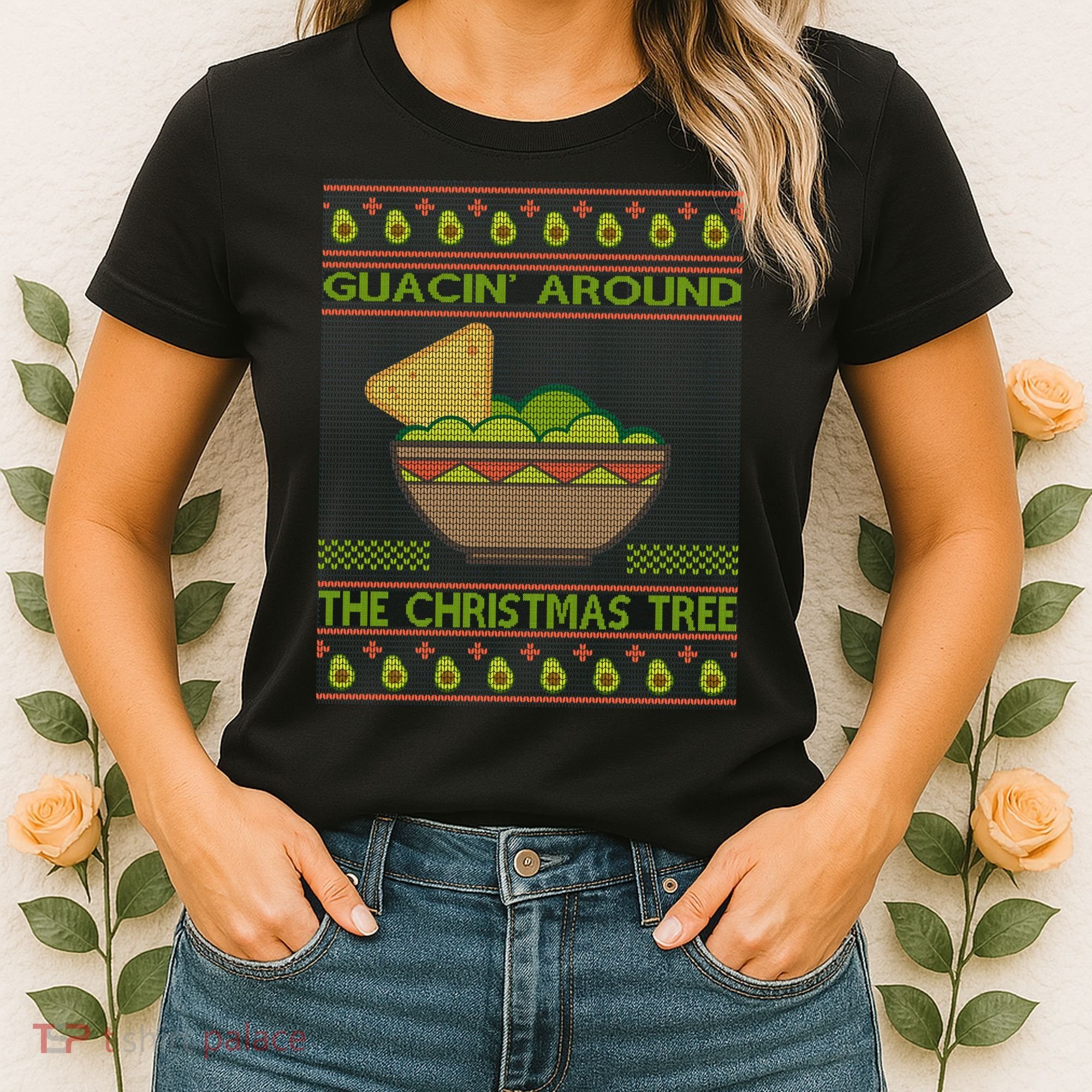 Guacin' Around The Christmas Tree Women's T-Shirt