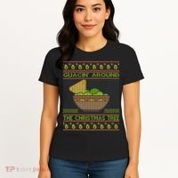Guacin' Around The Christmas Tree Women's T-Shirt thumb 4