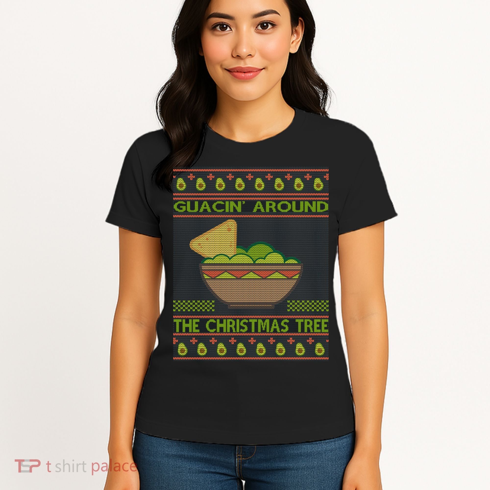 Guacin' Around The Christmas Tree Women's T-Shirt