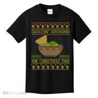 Guacin' Around The Christmas Tree Kids T-Shirt thumb 0