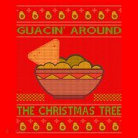 Guacin' Around The Christmas Tree Santa Hat thumb 1