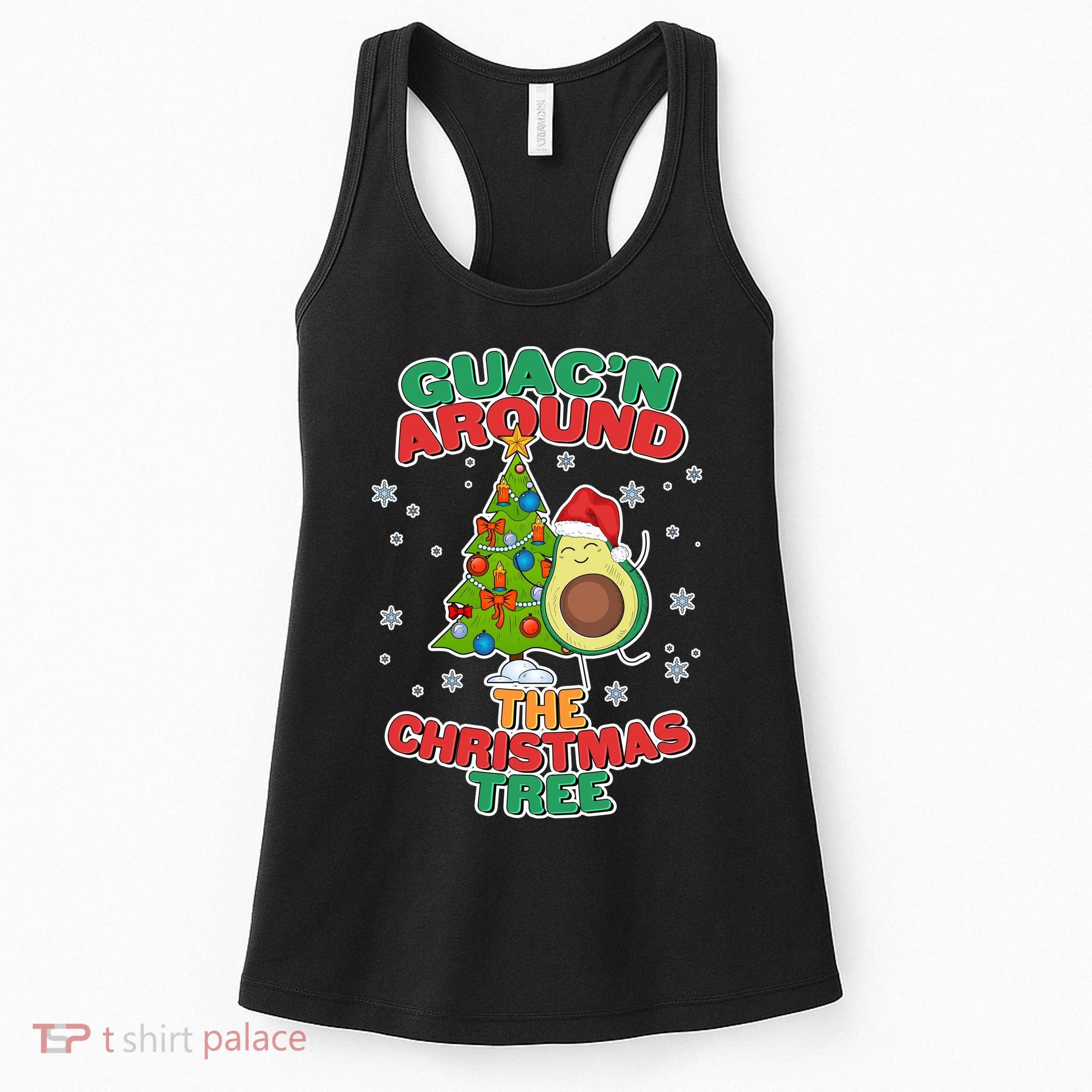 Guac'n Around The Christmas Tree Women's Tank Top