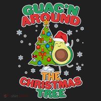 Guac'n Around The Christmas Tree Hat thumb 2