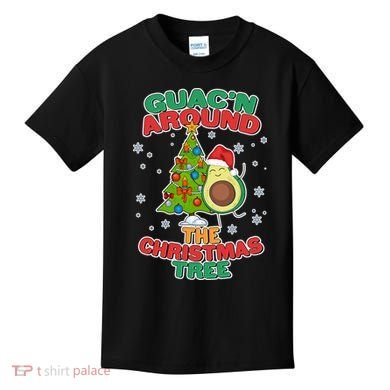 Guac'n Around The Christmas Tree Kids T-Shirt