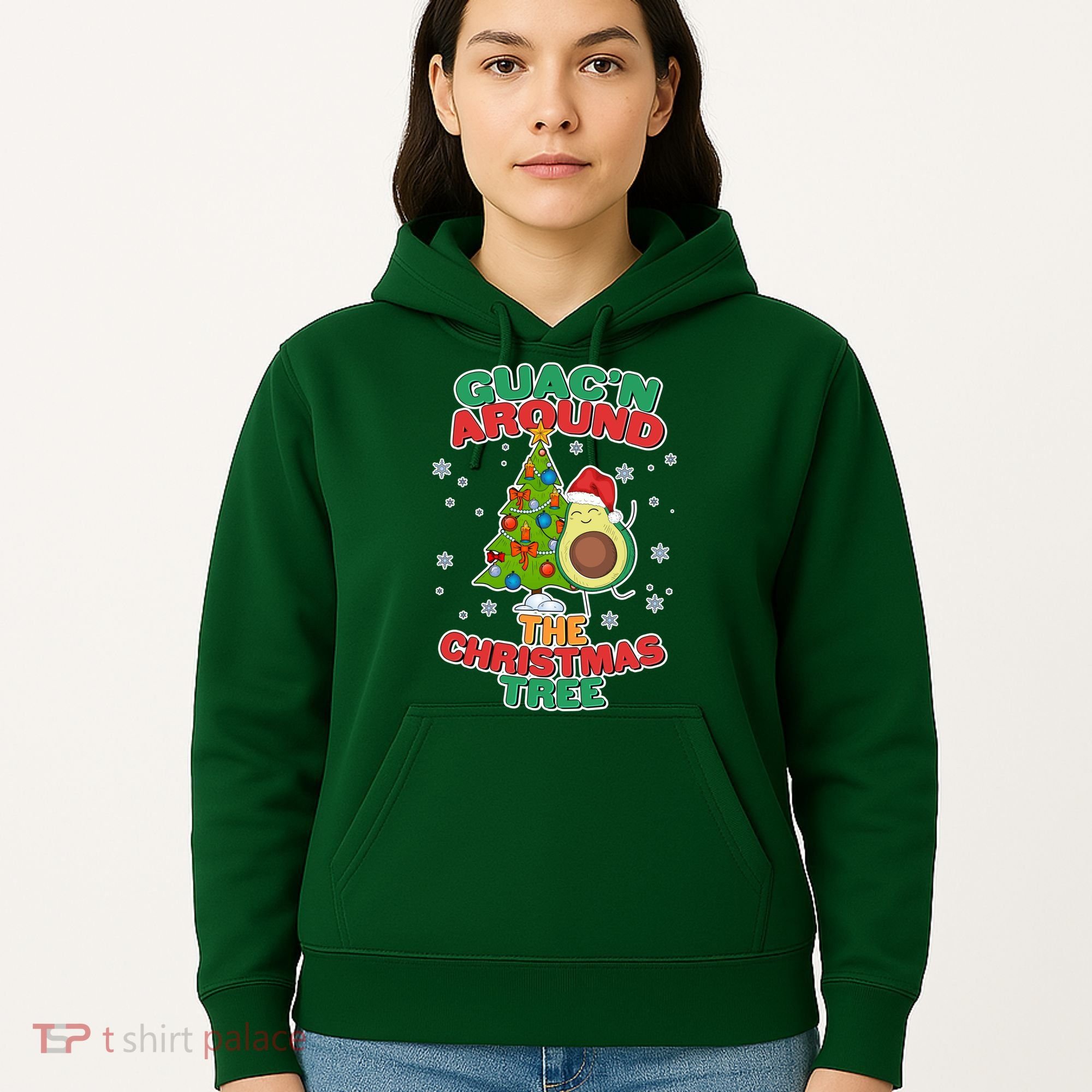 Guac'n Around The Christmas Tree Hoodie