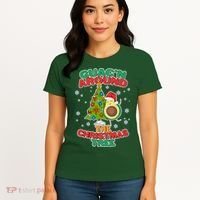 Guac'n Around The Christmas Tree Women's T-Shirt thumb 4