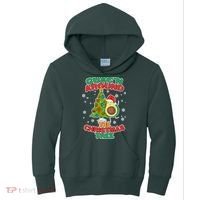 Guac'n Around The Christmas Tree Kids Hoodie thumb 0