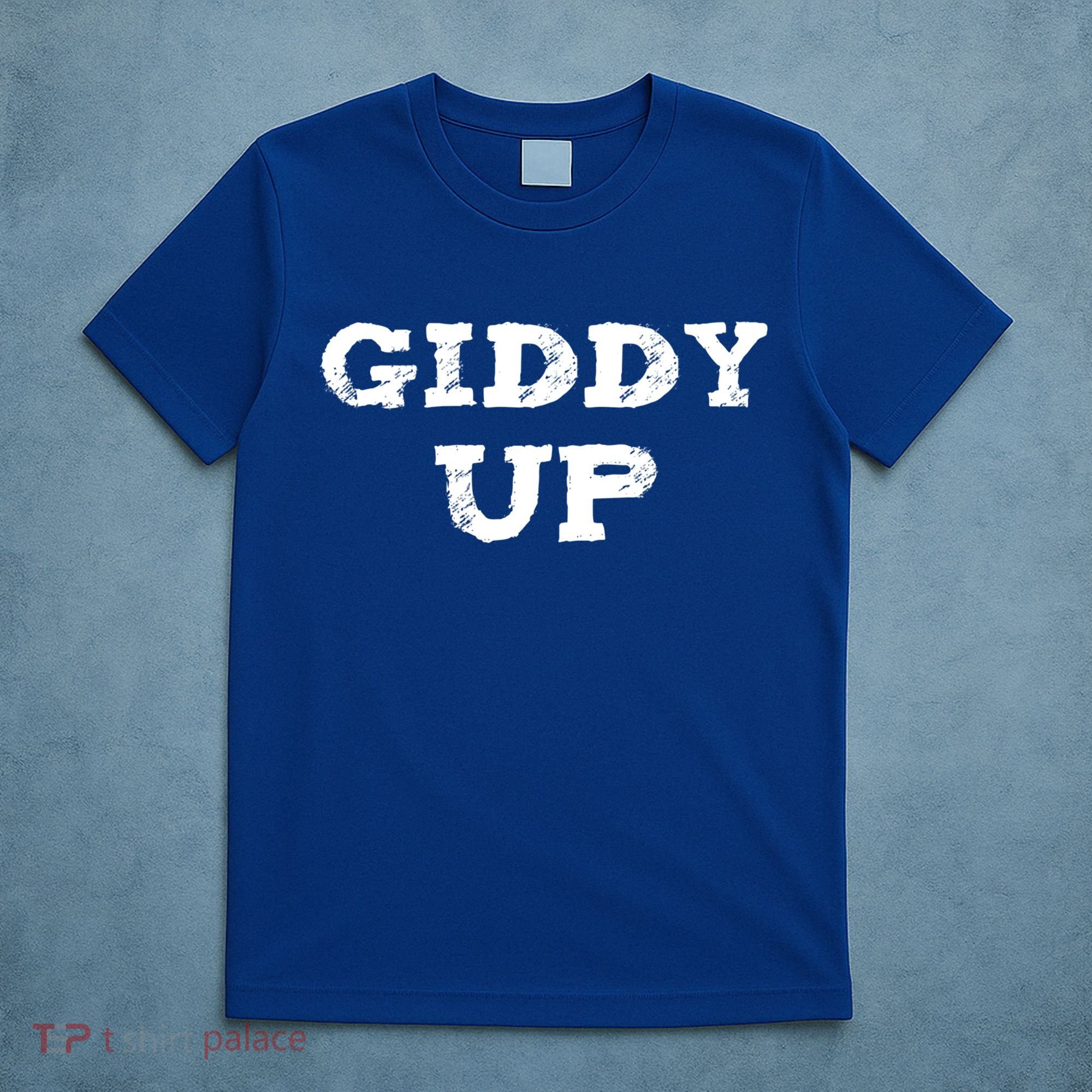 Giddy Up Cow Gift Westren Rodeo Horse Lover Bull Rider Gift T-Shirt