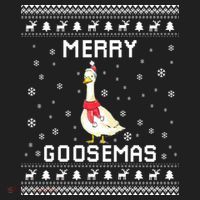 Geese Ugly Christmas Sweater Geese Lover Holiday Present Cool Gift Beanie thumb 2