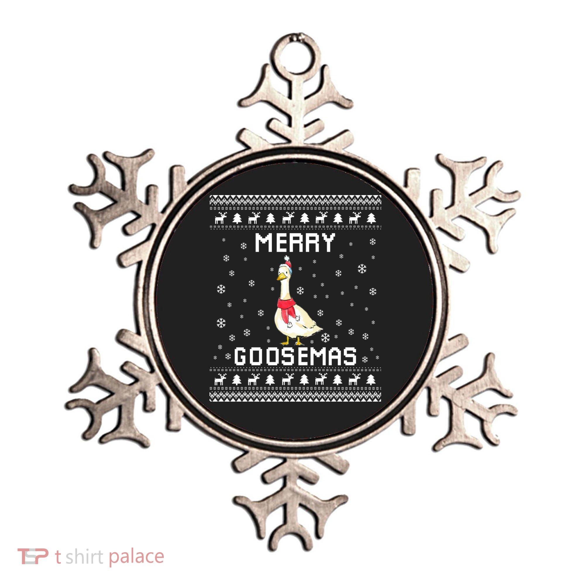 Geese Ugly Christmas Sweater Geese Lover Holiday Present Cool Gift Ornament