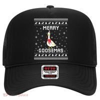 Geese Ugly Christmas Sweater Geese Lover Holiday Present Cool Gift Hat thumb 0