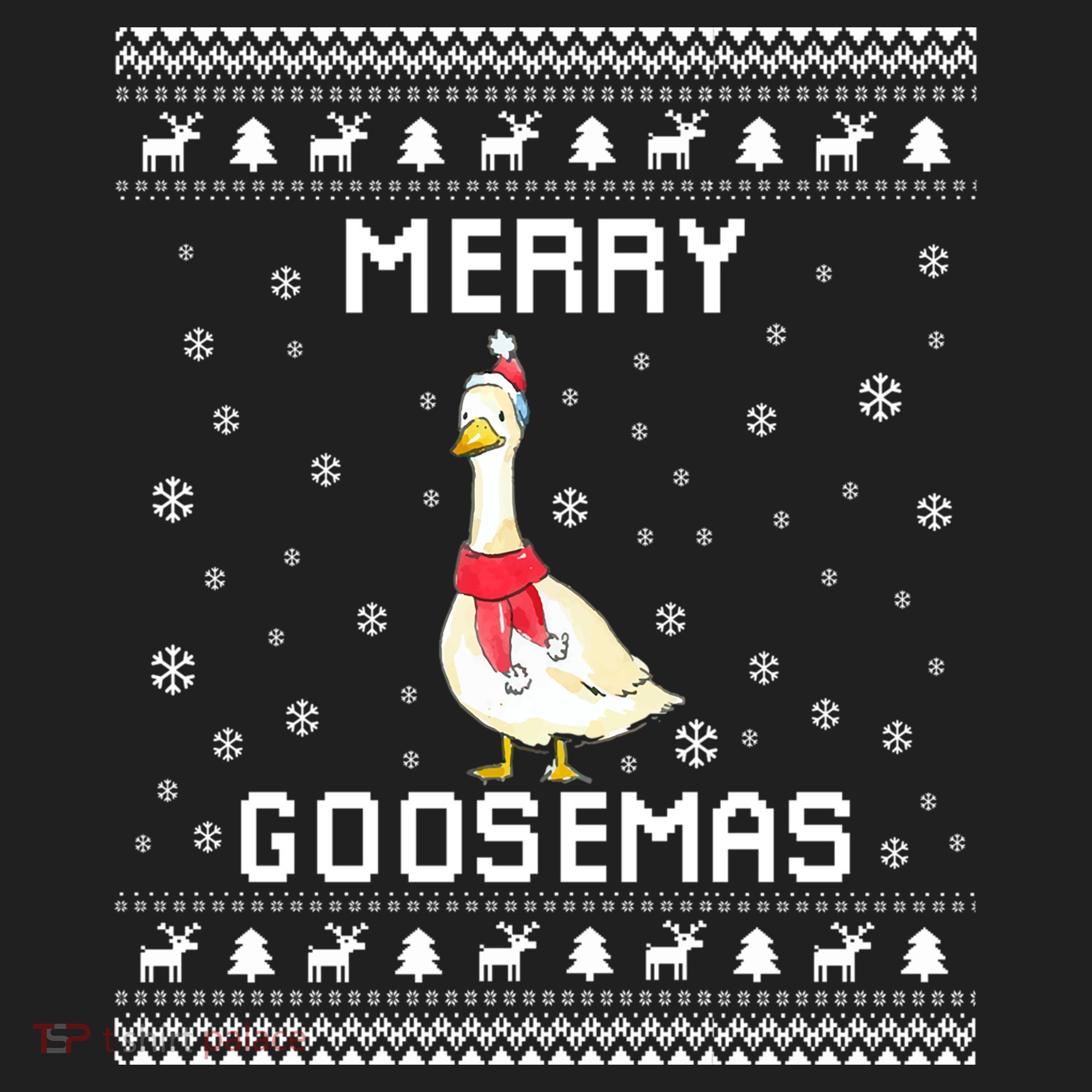 Geese Ugly Christmas Sweater Geese Lover Holiday Present Cool Gift Hat