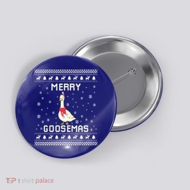 Geese Ugly Christmas Sweater Geese Lover Holiday Present Cool Gift Button