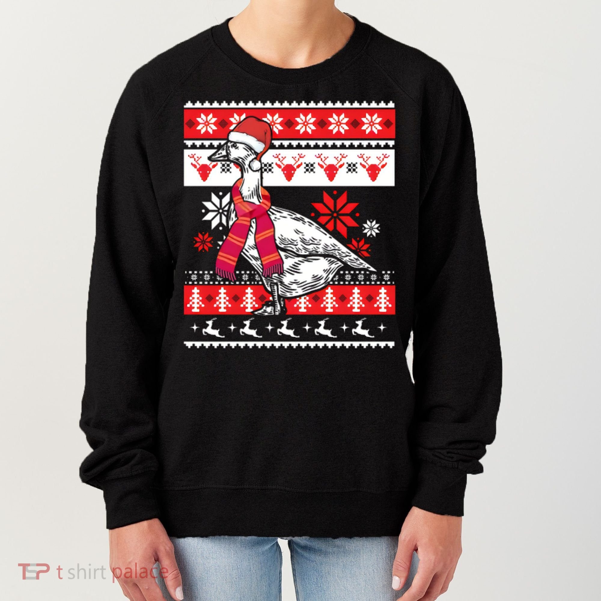 Goose Ugly Christmas Women's Sweatshirt